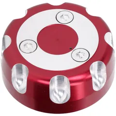 fuel tank cap aluminum red anodized for Aprilia RX 50, SX 50, Derbi Senda R, Senda SM, Gilera SMT 50, RCR 50 39650