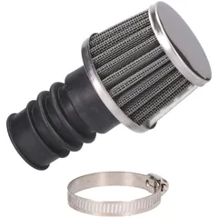 Air filter power filter 17 / 21mm for moped with 15mm Bing carburetor 39694
