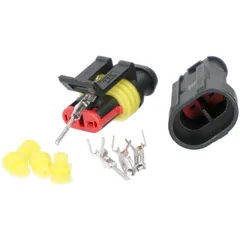 electrical wiring repair / connector kit waterproof 2-pin 39728