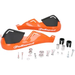 handguards Polisport Evolution Integral orange for 22mm diameter handlebar 39866