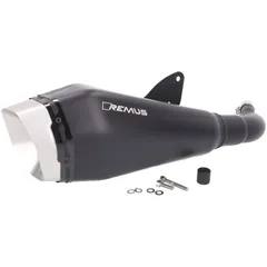 Schalldämpfer Auspuff REMUS RS schwarz für Vespa GTS, GTS Super 300 HPE Euro4 2019- 39887