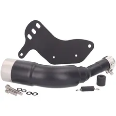 Schalldämpfer Verbindungsrohr / Befestigungskit Auspuff REMUS RS schwarz für Vespa GTS, GTS Super 300 HPE Euro4 2019- 39889