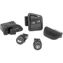 high / low beam, indicator, horn, start switch set 5-part for Piaggio Zip 2000- 40007