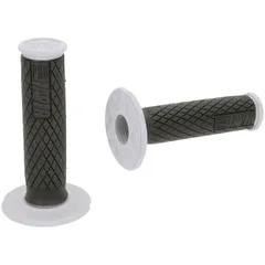 handlebar rubber grip set ProTaper Dual Density Full Diamond black grey 40052