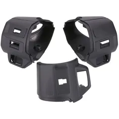 Armaturen Schaltergehäuse Satz Power1 schwarz matt für Vespa Primavera, Sprint 13-17 40068