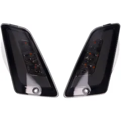 Indikator Blinker Set vorn Power1 LED rauchgrau getönt für Vespa GT, GTL, GTV, GTS 125-300 40080