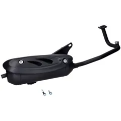 Schalldämpfer Auspuff Tecnigas Silent Pro für GY6 50ccm 4-Takt China Classic Euro1- Euro4 40478