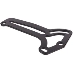 number plate holder lateral mounting aluminium black for Piaggio 2-stroke 40597
