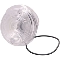 front turn signal lens 80mm white for Simson S50, S51, S70, SR50, SR80, MZ TS 250, ETZ 125, ETZ 150, ETZ 250 40723
