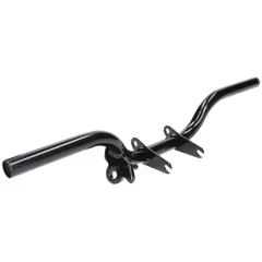 footrest rod black w/ side stand holder plate for Simson S50, S51, S70, S53, S83 40777
