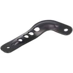 Schalldämpfer Auspuffstrebe / Haltestrebe Auspuff kurz schwarz für Simson S51E, S70E, S53E, S83E 40792