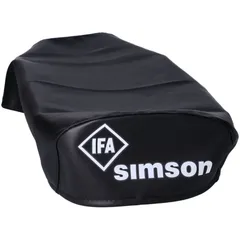 Sitzbankbezug Sitzbezug glatt schwarz für Simson S50, S51, Schwalbe KR51/1, KR51/2, Sperber SR4-3, Habicht SR4-4 40880