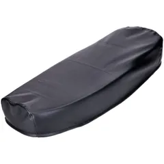 Seat cover black smooth (without lettering) for Simson S51, S53, S70 Enduro Models 40882