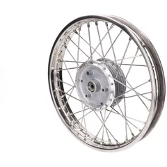 spoke wheel 1.60 x 16 inch stainless steel for Simson KR51/1, KR51/2 Schwalbe, S50, S51, S53, S70, S83, SR4-1 Spatz, SR4-2 Star,