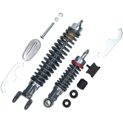 shock abosrber kit front + rear Carbone Sport RS adjustable for Vespa Smallframe 40991