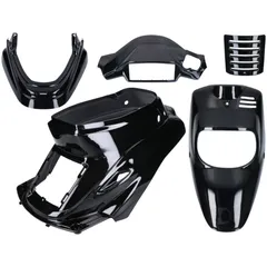 fairing kit black metallic 5-part for MBK Booster -2004, Yamaha BWS -2004 41137