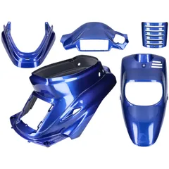 fairing kit blue metallic 5-part for MBK Booster -2004, Yamaha BWS -2004 41141