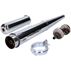 exhaust chromed 28mm for Simson S50, S51, S53, S70, S83, KR51/2 41268