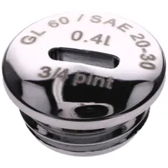 gear cover screw plug chrome style plastics for Simson S51, S53, S70, S83, SR50, SR80, Schwalbe KR51/2 41382