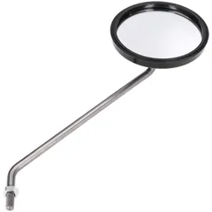 mirror right M8 thread black 90mm original design for Simson S50, S51, S70, SR50, SR80, KR51/2 41873