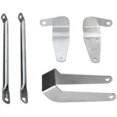 Anbauteile Set Knieblech / Beinschutz 5-teilig für Simson S50, S51, S70 41898
