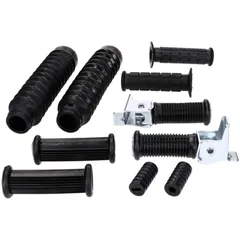 Lenkstange Gummiteile Set Rahmen, Schaltung, Kickstarter, Lenker und Gabel 10-teilig für Simson S50, S51, S53, S70, S83 41900