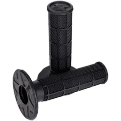 handlebar rubber grip set ProTaper Single Density Half Waffle black 42345