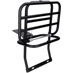 rear luggage rack folding black for Vespa PX, LML 42446