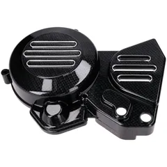 Limadeckel Lichtmaschinendeckel / Zündungsdeckel TUNR Carbon-Look für Derbi EBE, EBS 42604