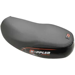 seat cover Doppler black / red for MBK Booster, Yamaha BWs 2004- 42612