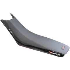 seat cover Doppler black / red for Derbi Senda 2010-, Gilera RCR, SMT 2011- 42613