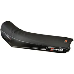 seat cover Doppler black / red for Derbi Senda DRD -2006, Senda X-Treme, X-Race -2009, Gilera RCR, SMT -2010 42614