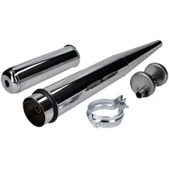 resonance exhaust pipe 28mm chrome for Simson S50, S51, S53, S70, S83, SR50, SR80, KR51/2 Schwalbe 42705