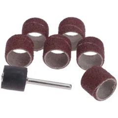 rotary tool sanding sleeve set wide, 7-piece 13,17mm 42762