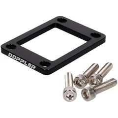 Ansaugspacer Doppler 5mm schwarz für Minarelli AM, Derbi EBE, EBS, D50B 42846-BK