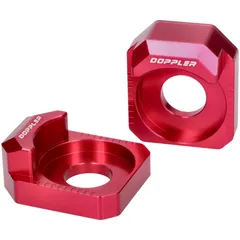 Kettenspanner Gleitstück Set Doppler rot für Beta RR (mit Stahlschwinge) 42860-RE