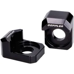Kettenspanner Gleitstück Set Doppler schwarz für Rieju MRT 18-, Peugeot XPS, XP7 42862-BK