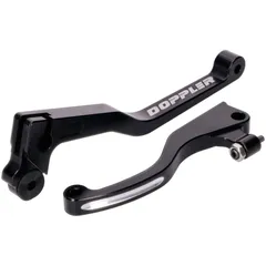 brake and clutch lever set Doppler CNC black for Derbi Senda DRD Pro 42875-BK