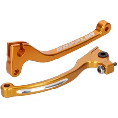 brake and clutch lever set Doppler CNC golden for Rieju, Derbi, Sherco (w/ AJP brake) 42881-GO