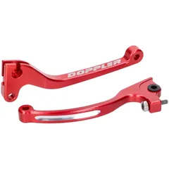 brake and clutch lever set Doppler CNC red for Rieju, Derbi, Sherco (w/ AJP brake) 42881-RE