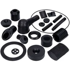 Kleinteile Kit Gummi, schwarz für Vespa PX, PE 125-200 43376