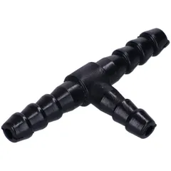 Kraftstoffschlauch T-Stück Benzinschlauch schwarz 6mm 43381