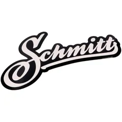 Sticker Aufkleber Schmitt 12x8cm weiß 43562
