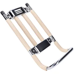 luggage rack chromed, beige for Simson KR51/1, KR51/2, SR4-2, SR4-3, SR4-4 Schwalbe, Star, Habicht, Sperber 43564