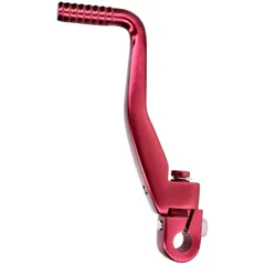 Kickstarter klappbar Aluminium rot eloxiert für Simson S50, S51, S53, S70, S83 43596