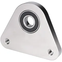 Flansch Hinterrad / Lagerplatte swiing Racing Edelstahl für Piaggio Ciao, Si, Bravo, Boxer 43839