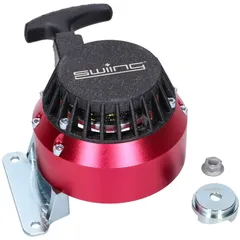Bowdenzug Seilzugstarter swiing rot für Piaggio Ciao Mono / Vario 43867