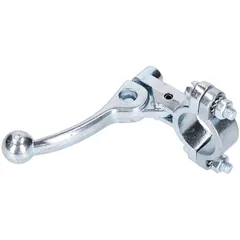 choke lever 22mm aluminum chromed for moped 44690