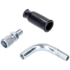 Gaszug Rohrbogen 90° für Dellorto PHVA Vergaser 12-17,5mm 48759