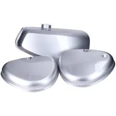 fuel tank and side cover set silver for Simson S50, S51, S70 49098